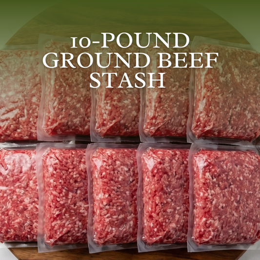 10-Pound Ground Beef Stash